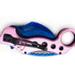 Talon Strike – Pink Handle Blue Knife - Brass Knuckles Shop