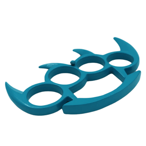 Teal Fang – Spike Curve Edition - Brass Knuckles Shop