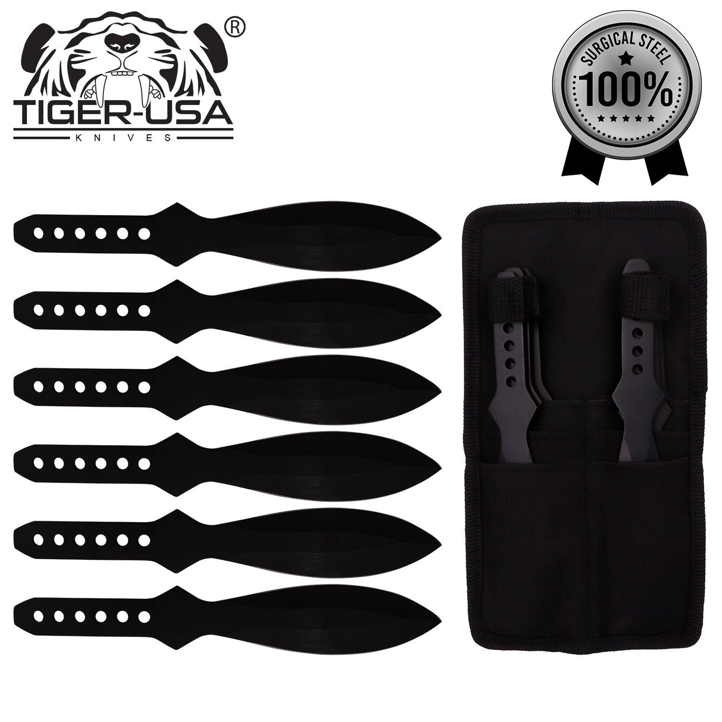 Throw Down – Set of 6 - Brass Knuckles Shop