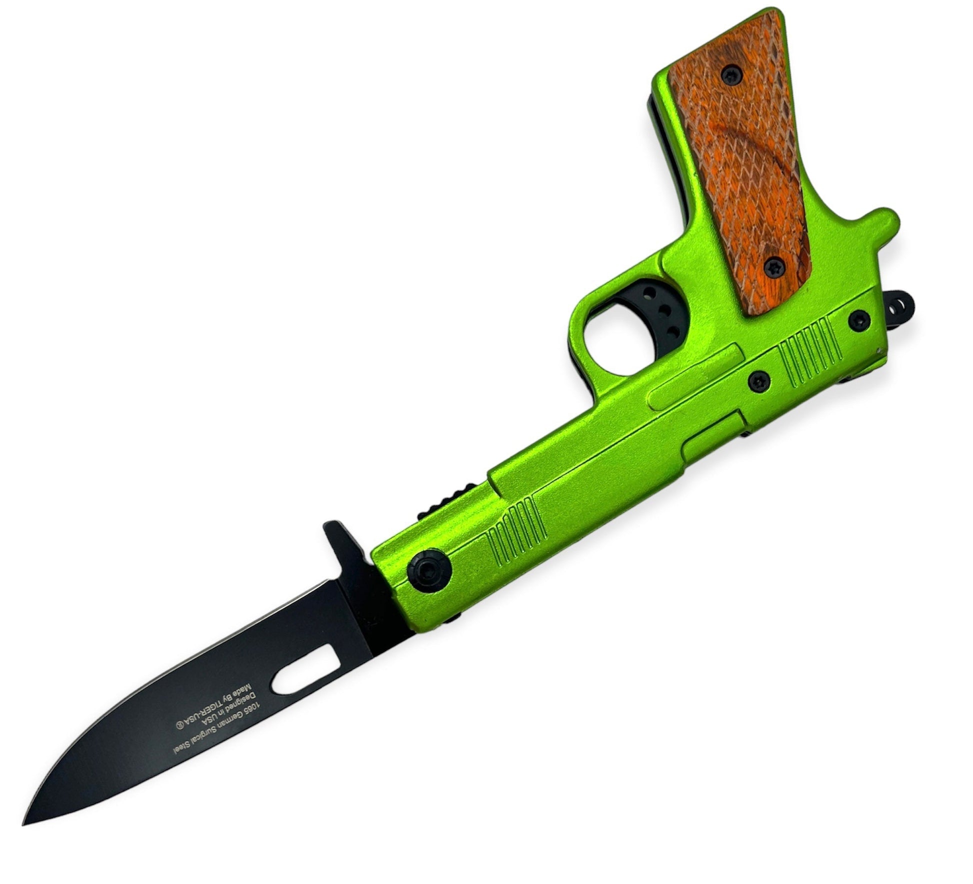 Trigger Flip – GREEN - Brass Knuckles Shop
