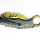 Venom Curve – Grey Handle Yellow knife