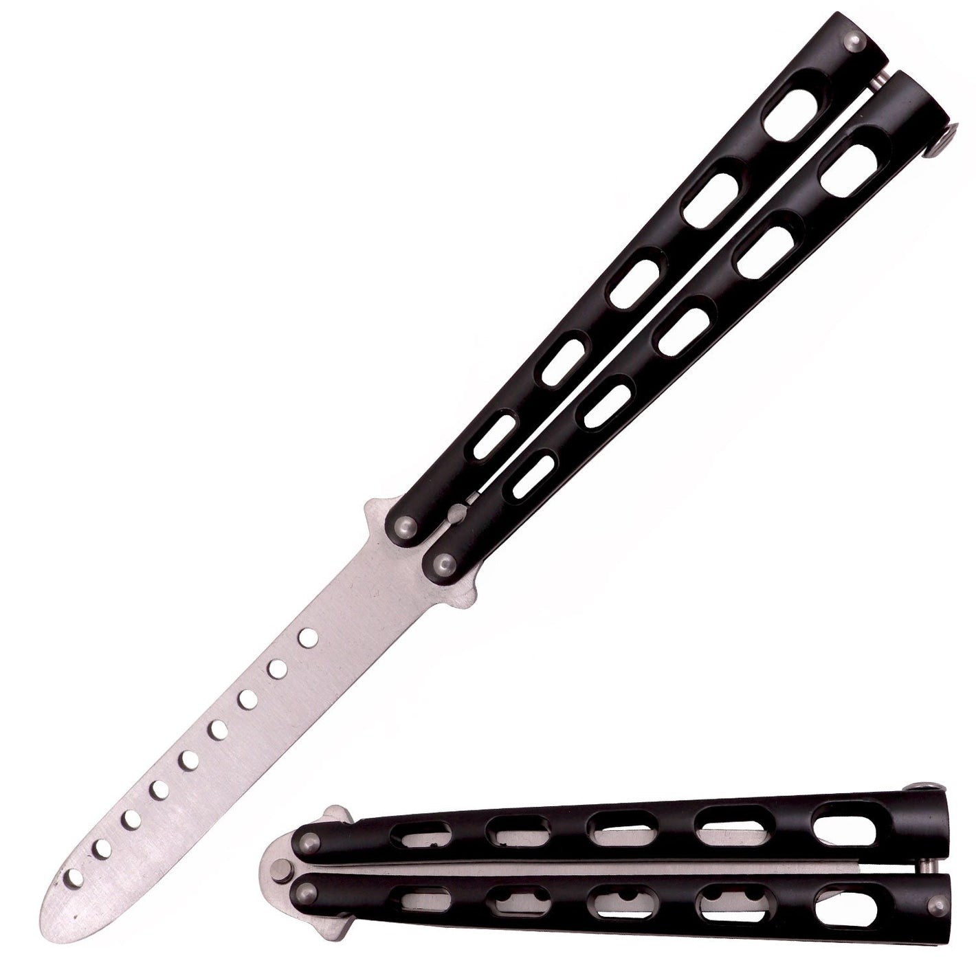 Wing Blade – Black silver "BLADE" - Brass Knuckles Shop